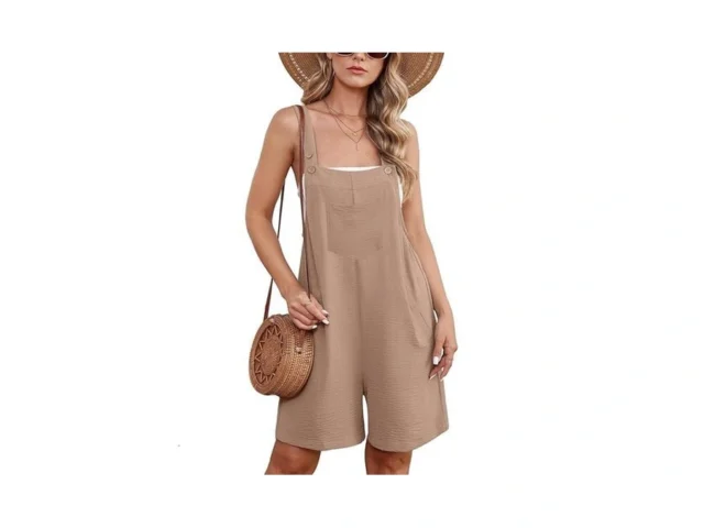 Moodclo Jumpsuits For Women Light Khaki Small… Code