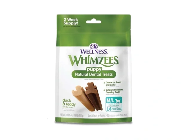 Wellness Whimzees Puppy Dog Dental Treat Chews… Coupon