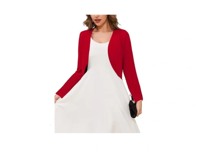 Heymoments Women S Long Sleeve Thin Shrugs For… Code