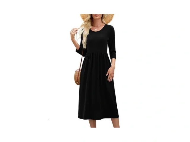 Heymoments Ladies Dresses Black Large Wedding Guest… Code