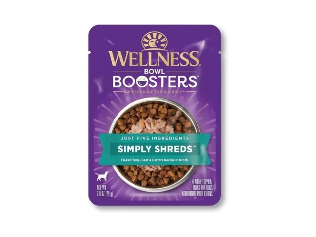 Wellness Bowl Boosters Simply Shreds Wet Dog Food… Coupon