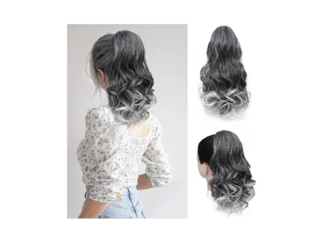 Mychanson 16 Inch Ponytail Extension Drawstring… Code