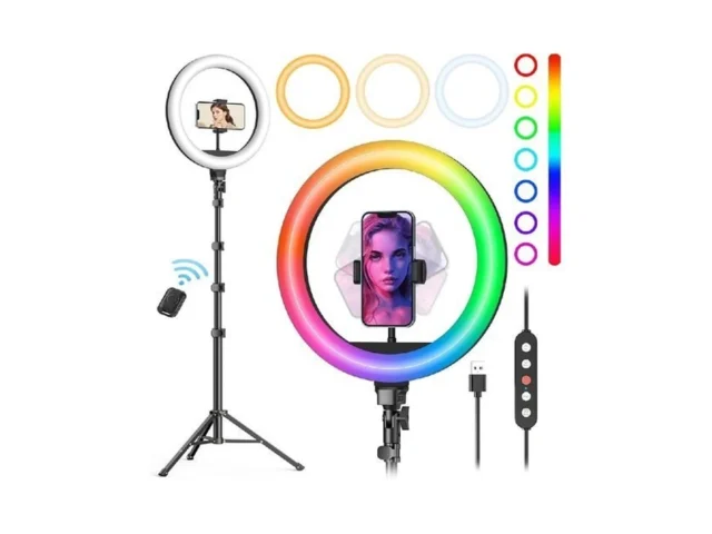 Weilisi 10 Ring Light With Stand 72 Tall Phone… Code