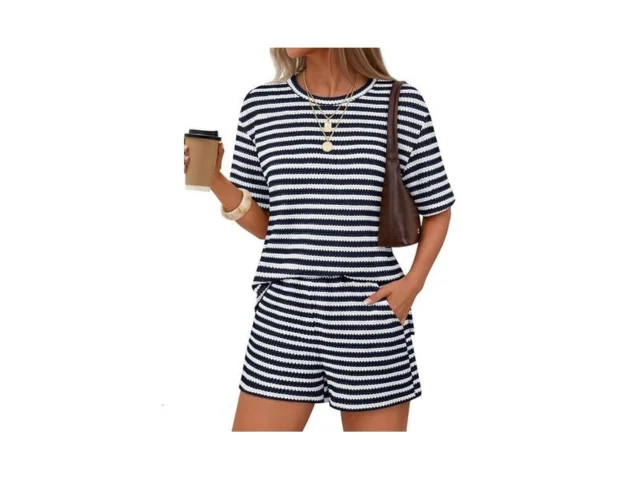 Merokeety Women S Summer 2 Piece Lounge Sets… Code