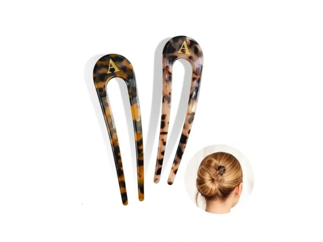 Fohufo French Hair Pin For Women – 5 3 Inch 2 Pcs… Code