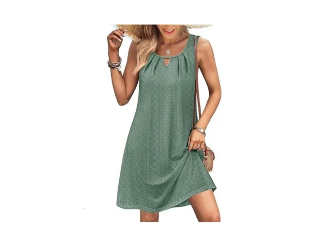 Rumia Swim Cover Up For Women Sleeveless Beach… Code