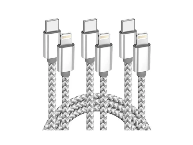 Usb C To Lightning Cable 3pack 6 Ft Apple Mfi… Code