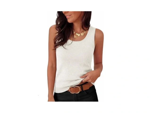 Anrabess Tank Tops For Women Wool Blend Sweaters… Code