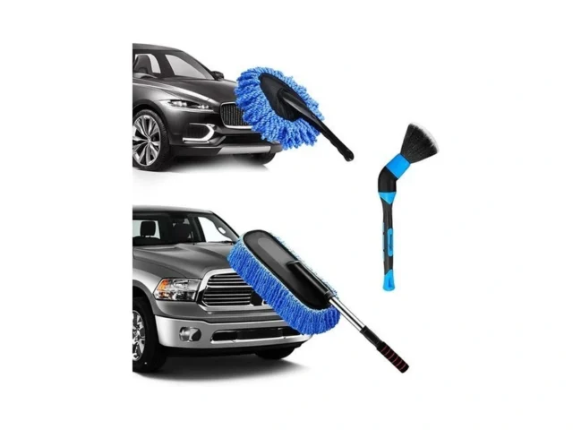 Yeewayveh Car Duster Kit 3 Pack Car Detailing Brush… Code