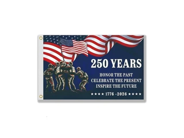250th Anniversary American Flag Semiquincentennial… Code