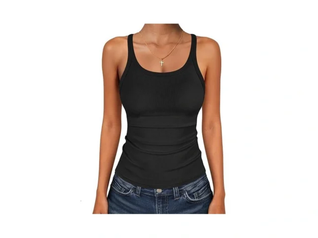 Anrabess Tank Top For Womens Summer 2026 Scoop Neck… Code