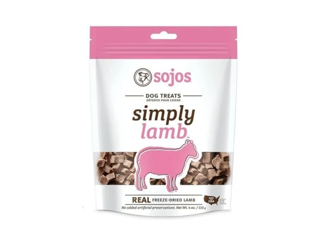 Sojos Simply Lamb Freeze-dried Dog Treats 4 Oz Coupon