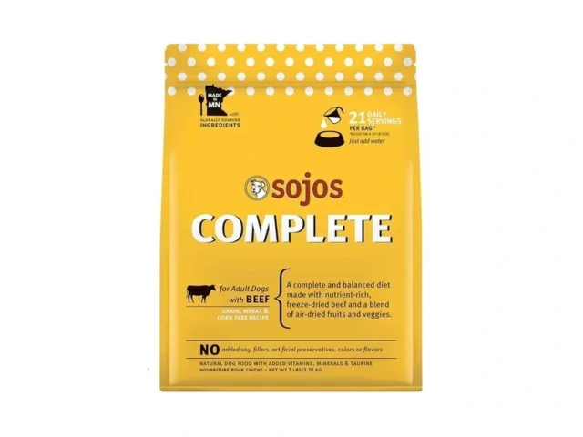 Sojos Complete Freeze Dried Raw Adult Dry Dog Food… Coupon
