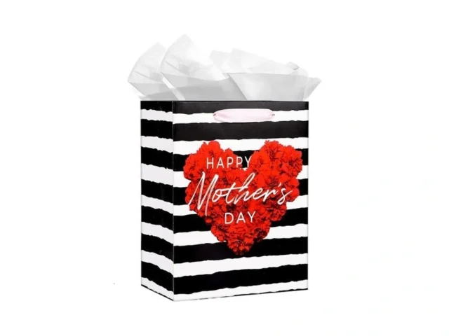 Waahome Happy Mothers Day Gift Bag – 11 5 Large Red… Code