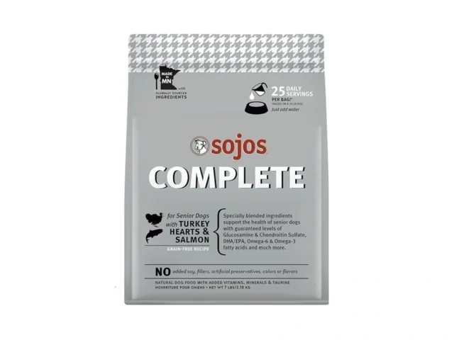 Sojos Complete Freeze Dried Raw Senior Dry Dog Food…