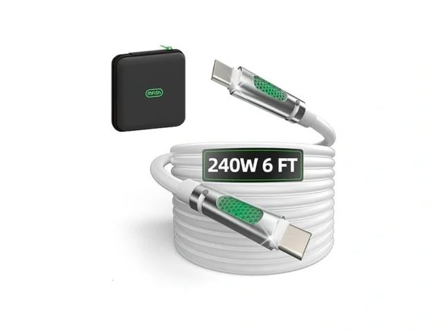 Mfish 240w Usb-c To Usb-c Cable Pd 3 1 Epr 480mbps… Code