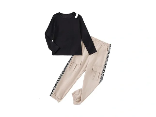 Hihosdor Girls Clothes Long Sleeve Ribbed Knit Cold… Code