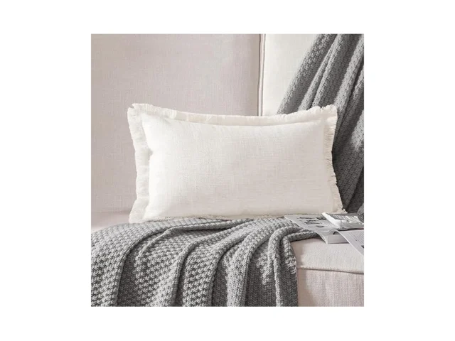 Atlinia Decor Throw Pillow Cover – 12×20 Inch Linen… Code