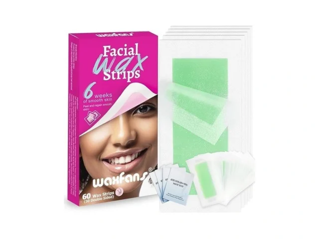 Waxfans Wax Strips For Hair Removal 60 Counts… Code