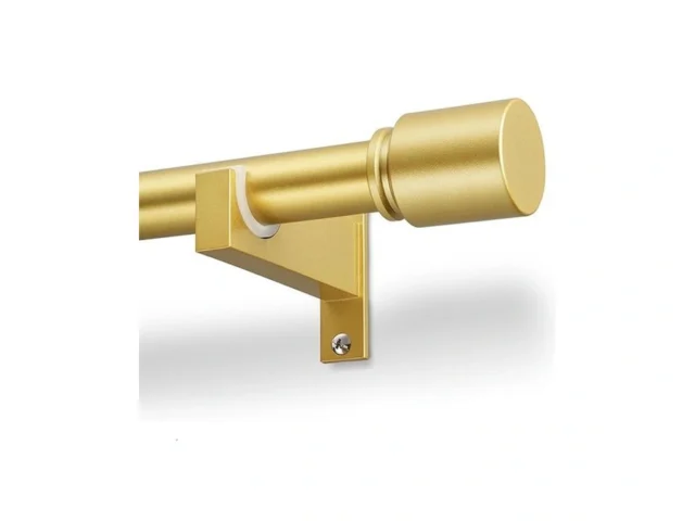 Gold Aluminium Curtain Rods For Windows 1 Inch… Code