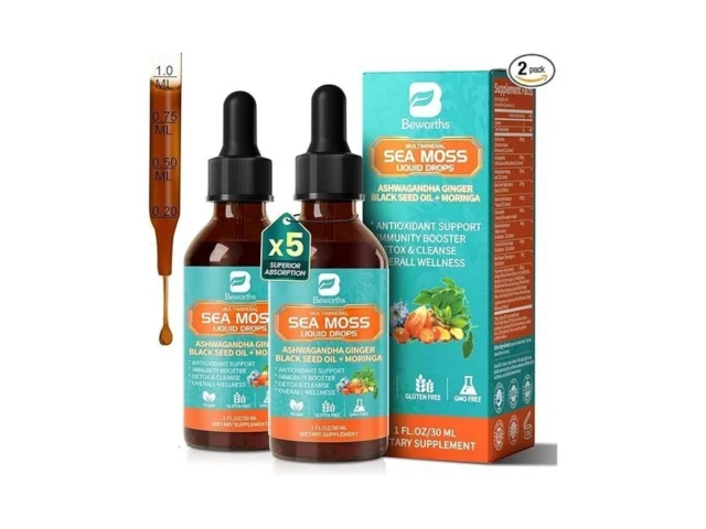Sea Moss Drops – Irish Sea Moss Chlorophyll Liquid… Code