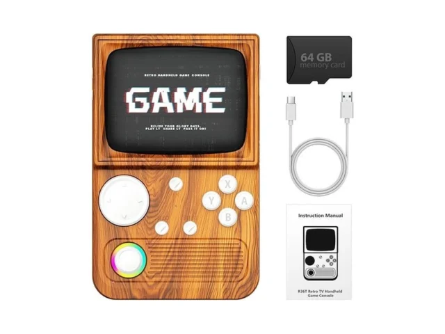 R36t Retro Handheld Game Console 3 5 Inch Video… Code