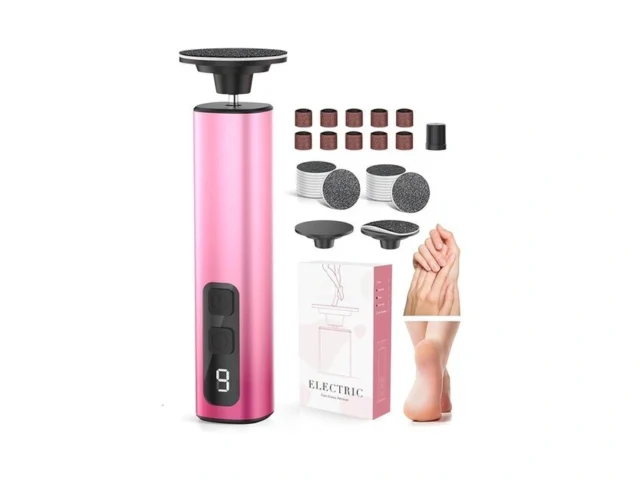 Electric Foot Callus Remover 9 Adjustable Speeds… Code
