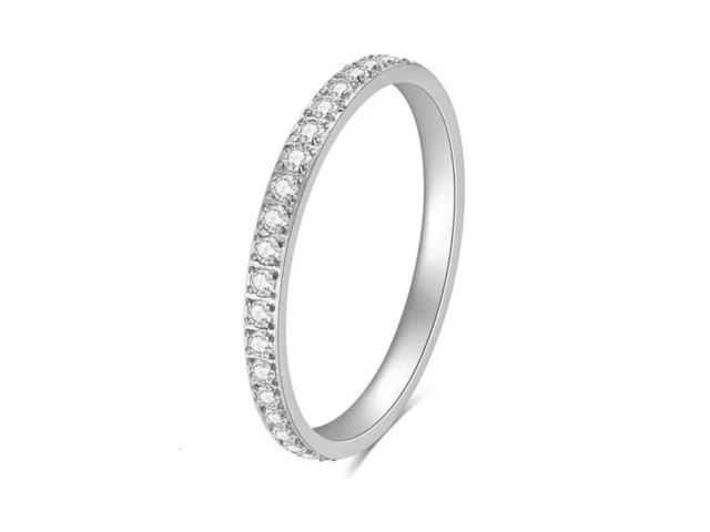 Vansabrina 2mm 5mm Tainless Steel Cubic Zirconia… Coupon