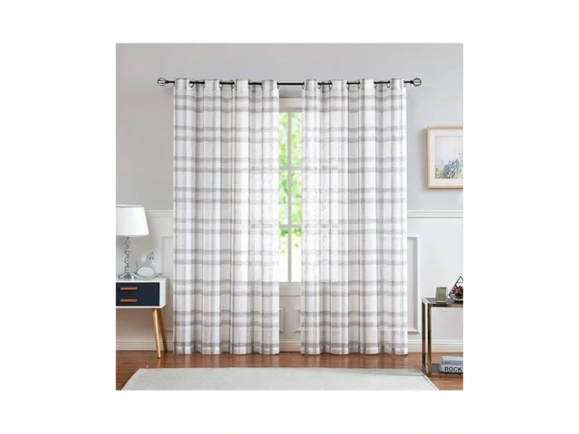 Randall Gray Light Filtering Drapes 108 Inch Long… Coupon