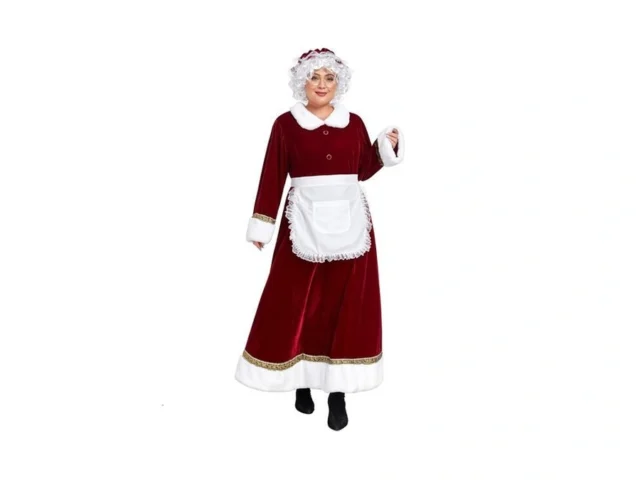 Vapick Mrs Claus Costume For Women Santa Costume… Coupon