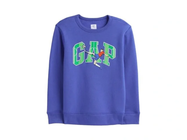 Gap Boys Logo Sweatshirt Dazzling Blue V2 Xl Coupon