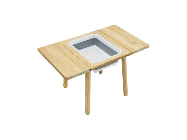 Ttsznb Wooden Sensory Table For Toddlers 1-3 With A… Code
