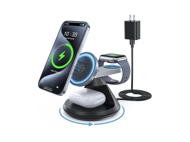 3 In 1 Charging Station For Apple Magsafe Charger… Code