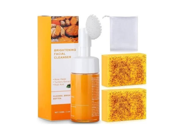 Wuzhenfa Kojic Acid Soap Set Lemon Turmeric Kojic… Coupon