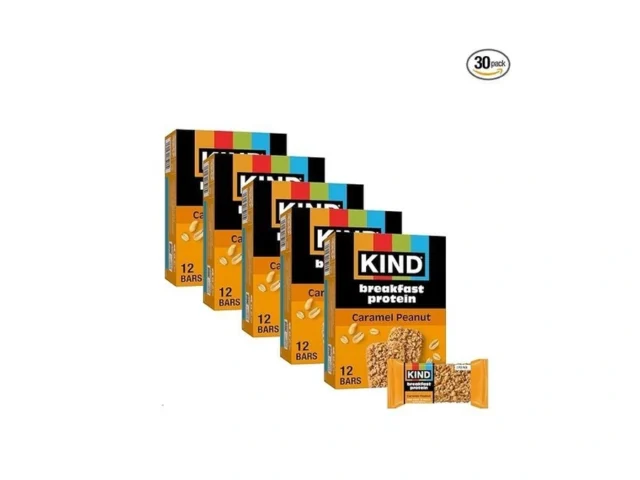 Kind Breakfast Protein Bars Caramel Peanut Gluten… Coupon