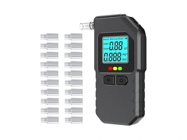 Breathalyzer Alcohol Tester Portable Bac Device… Coupon