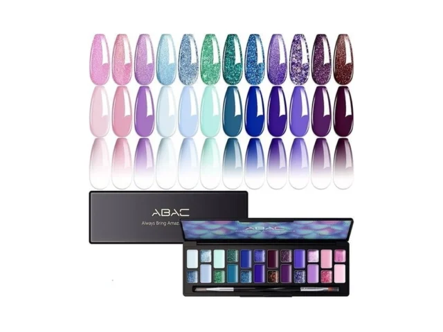Abac Solid Gel Nail Polish Ombre Gel Nail Polish… Code