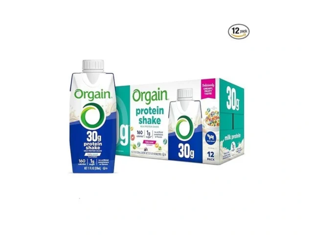 Orgain 30g High Protein Shake Dairy Isolate Milk… Coupon