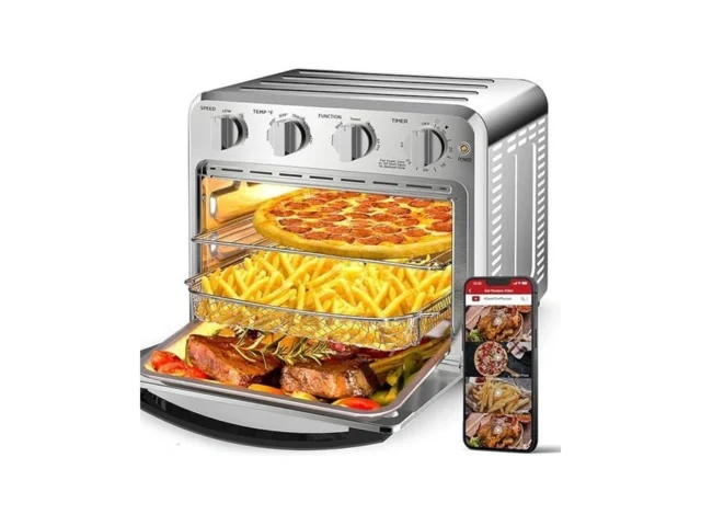 Geek Chef Air Fryer Toaster Oven Combo 16qt 5-in-1… Code