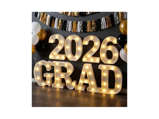 Bomivix 2026 Graduation Decorations 8 Led Marquee… Coupon