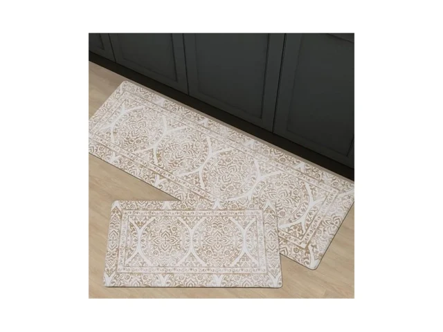 Freshmint 2 Piece Set Boho Kitchen Mats For Floor… Coupon