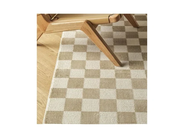 Revival Rugs Gambit 6 7 X9 Checkered Rug Washable… Coupon