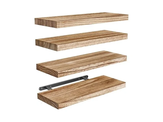 Amada Homefurnishing Floating Shelves Paulownia… Code