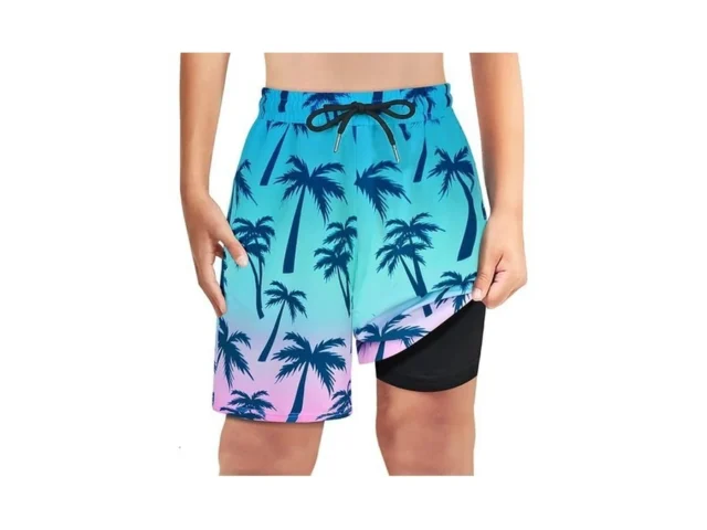 Macirept Boys Swim Trunks Bathing Suit Swim Shorts… Code
