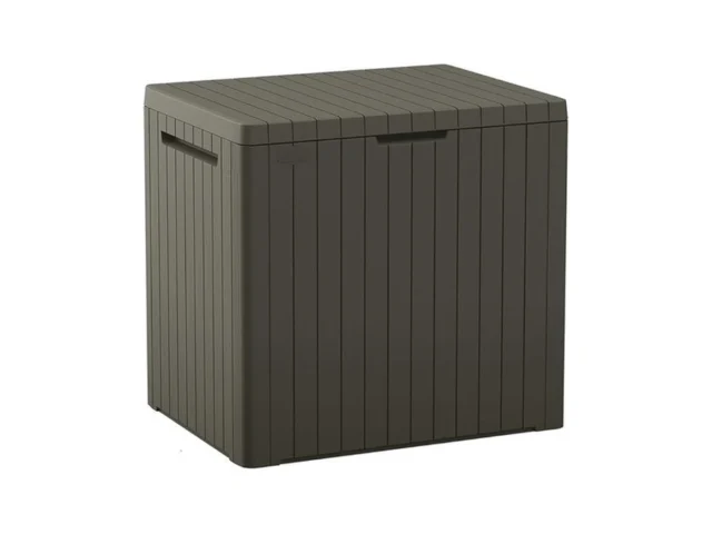 Keter City 30 Gallon Resin Outdoor Storage Box And… Coupon