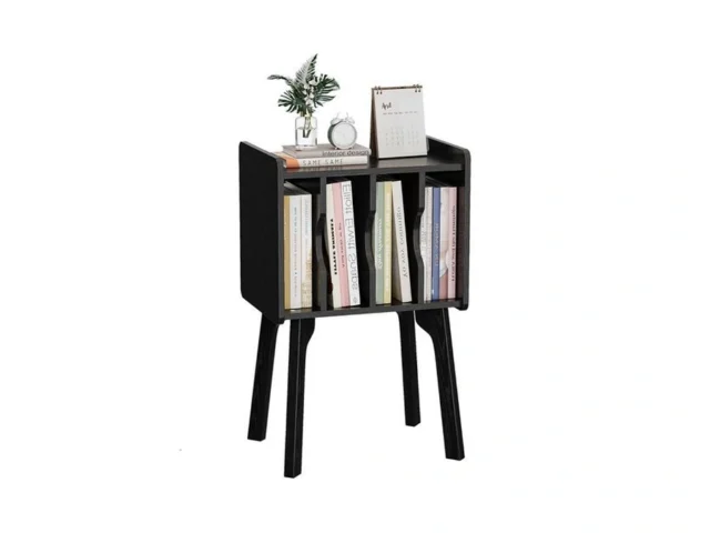 Urban Deco Wooden Nightstand End Table With 4… Code