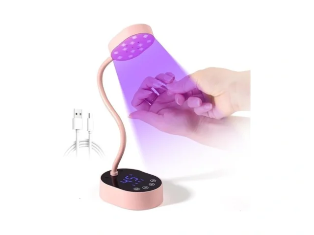 Aoraem Uv Nail Lamp Gooseneck Mini U V Light For… Code