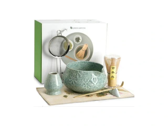 Matcha Whisk Set-7-piece Ceramic Matcha Kit For… Code