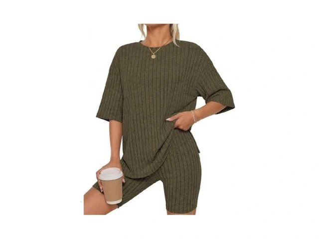 Kirundo Short Sets For Women Summer 2 Piece… Code