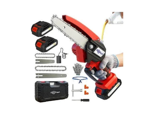 Siearpuorl Mini Chainsaw Cordless 4 6 Inch Electric… Code